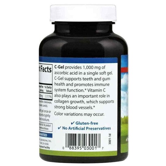 C-Gel 1000 Mg Vitamin C, CL